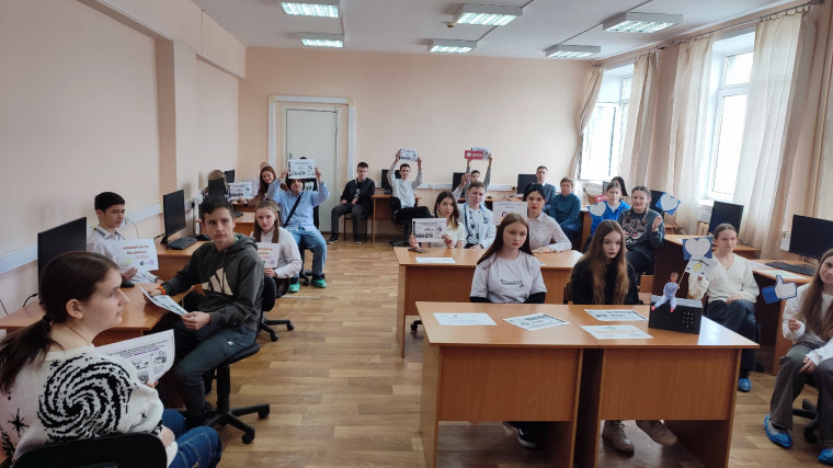 5 апреля учащиеся 9А класса посетили День открытых дверей в Скопинском электротехническом колледже..