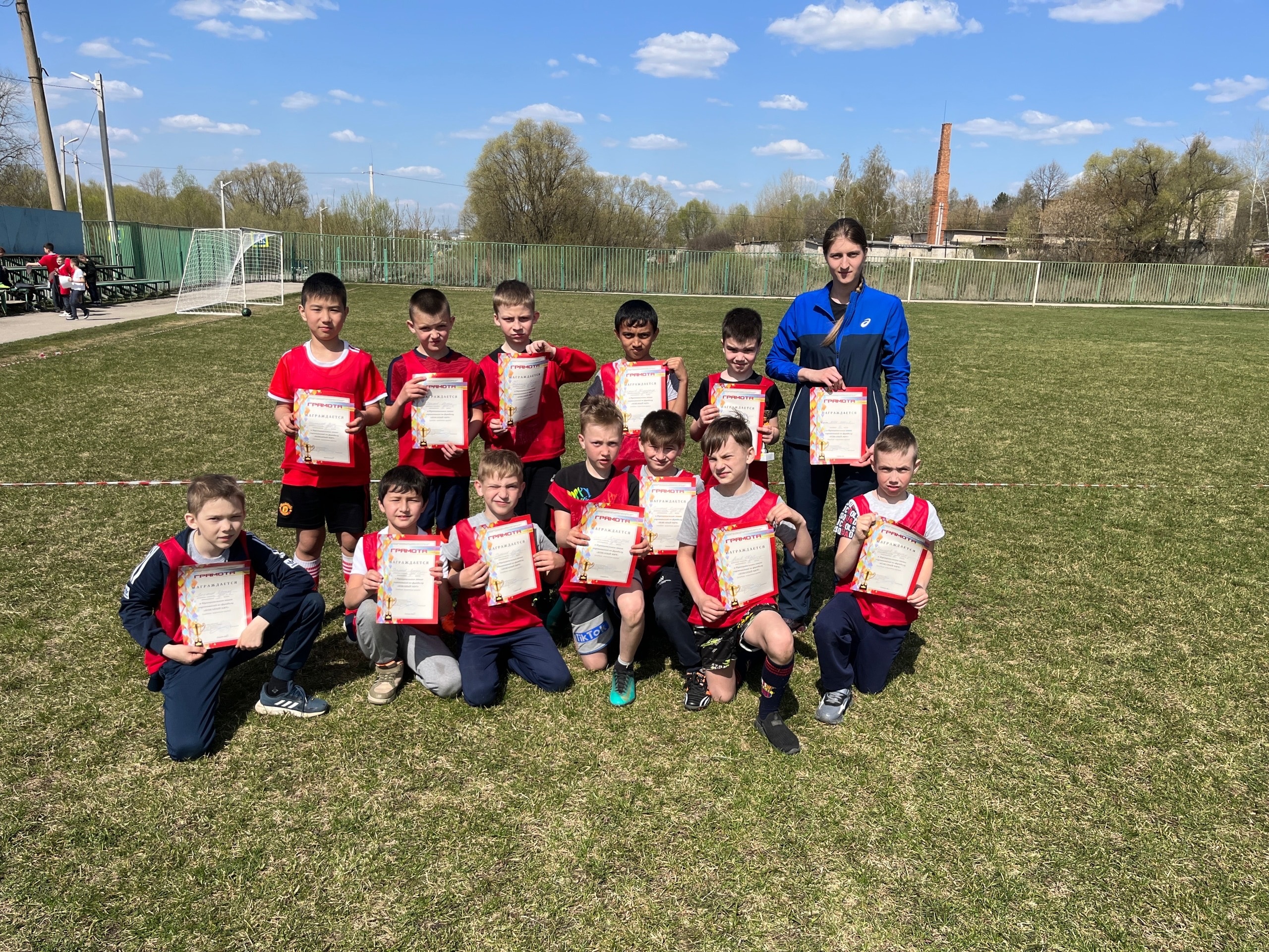 20 апреля состоялся муниципальный этап соревнований по футболу «Кожаный мяч 2023»(младшая группа)..