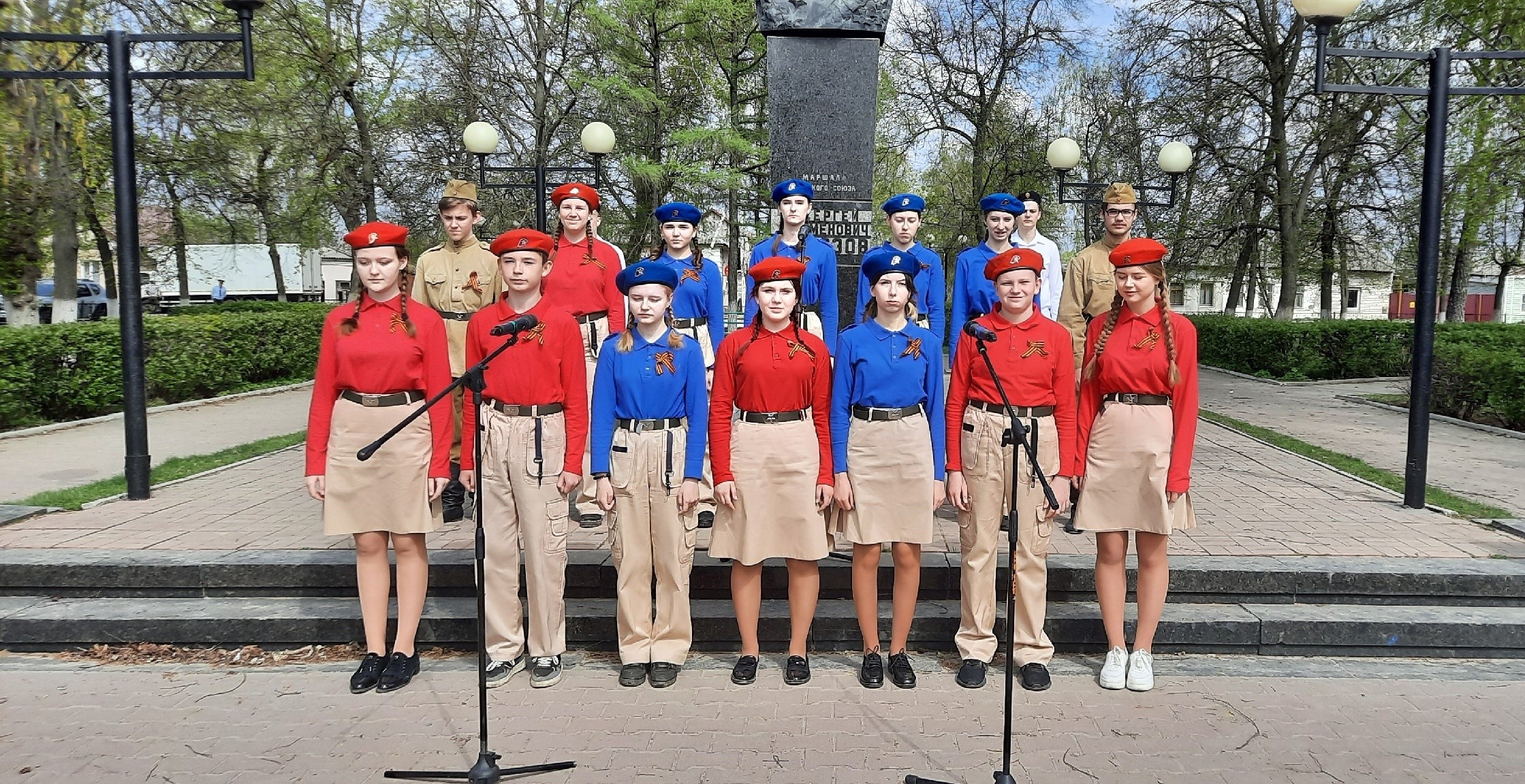 25 апреля в честь старта Всероссийской акции «Георгиевская ленточка» в г. Скопине состоялся торжественный митинг..